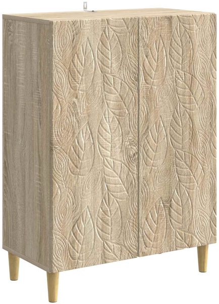 vidaXL Sideboard Sonoma-Eiche 66 x 34,5 x 90 cm Holzwerkstoff 895047