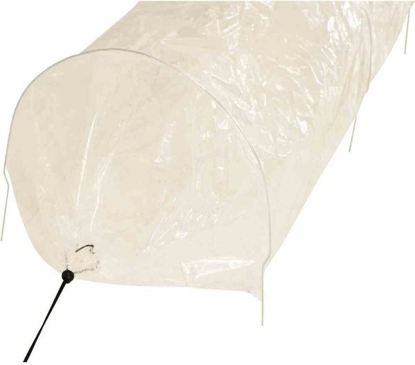 Siena Garden Frühbeet Schutztunnel transparent | schützt vor Wetter, Schädlingen & Tieren | mit Kordelzug verschließbar | schneller Aufbau & platzsparend verstaubar, 300×45×30 cm