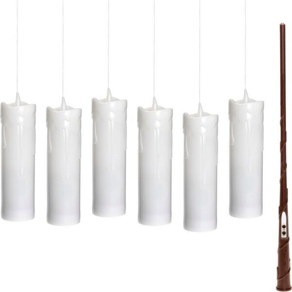 IC Winterworld LED Dekolicht Schwebende Kerzen mit Zauberstab als Fernbedienung, Warmweiß, LED-Kerze, Weihnachtsdeko mit Batteriebetrieb Bild 4