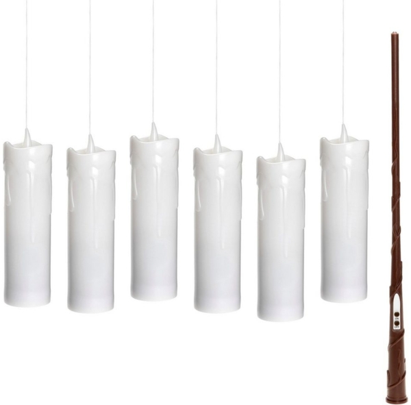 IC Winterworld LED Dekolicht Schwebende Kerzen mit Zauberstab als Fernbedienung, Warmweiß, LED-Kerze, Weihnachtsdeko mit Batteriebetrieb Bild 5