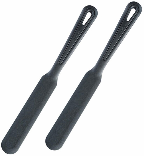 WESTMARK Crepes Verteiler 2 Spatel, Länge: je 33 cm, Gentle, Schwarz
