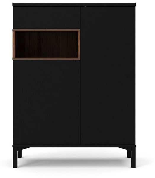 ebuy24 Sideboard Ringe Sideboard 2 Türen, 1 Schublade und 1 Fach, s