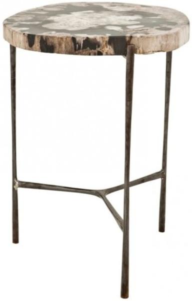 Casa Padrino Luxus Art Deco Designer Beistelltisch 46 x 42 x H. 59 cm - Luxus Kollektion