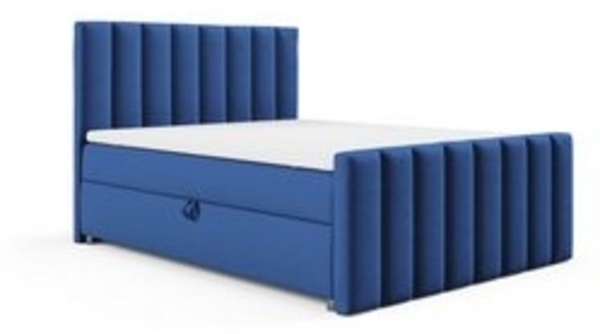 Best for Home Boxspringbett Boxspringbett 200x200 mit 7-Zonen-Bonnellfederkern & Stauraum (140x200 160x200 180x200 200x200 cm), Verschiedene Liefermöglichkeiten, TOP Preis-Leistungs-Verhältnis Bild 6