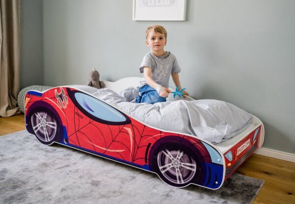 Kids Collective 'Spider' Autobett 70x140 mit Lattenrost