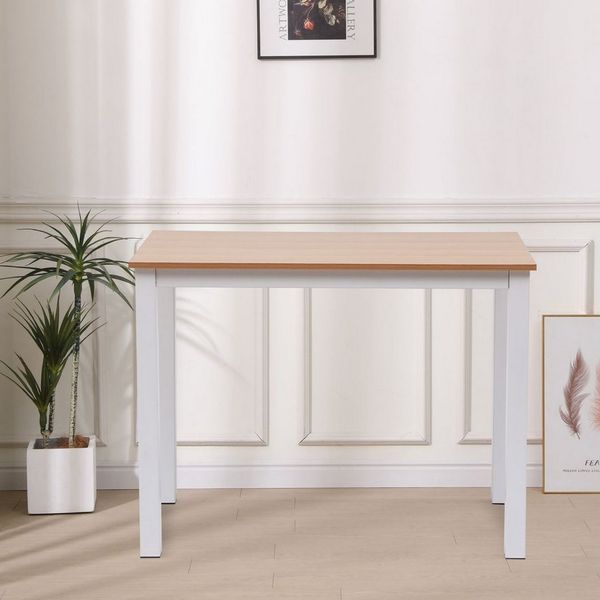 HappyHome Computertisch Arbeitstisch BürotischComputertisch Esstisch Tisch Bürotisch Holz weiß