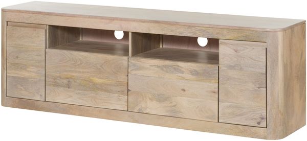 TV-Board Mango 178 x 40 x 58 weiß lackiert TORONTO #321