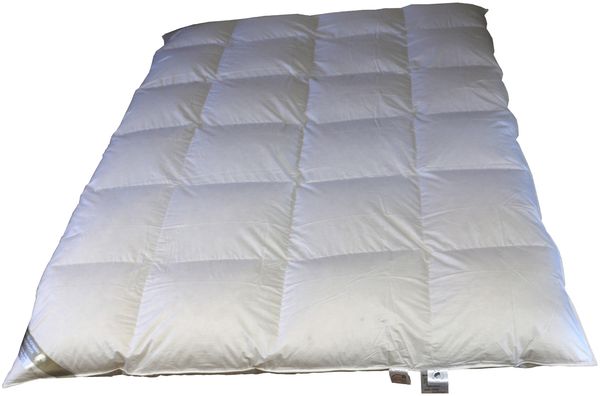 Betten Hofmann Sibiria exclusiv 8cm Hochsteg Daunendecke Winterdecke 4x6 155x200 sibir. Wildgans