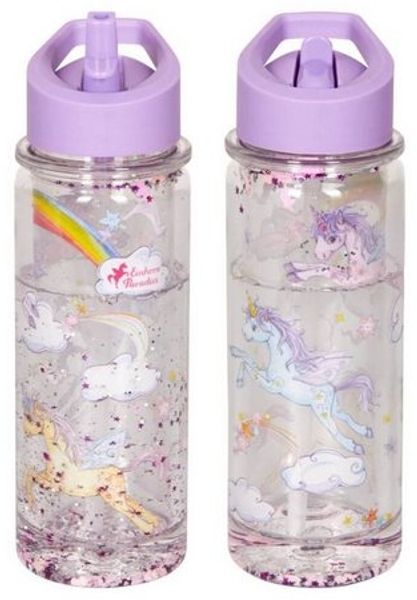 COPPENRATH DIE SPIEGELBURG Kindergeschirr-Set Die Spiegelburg 21932 - Einhorn-Paradies - Glitzer-Trinkflasche (0,3l)