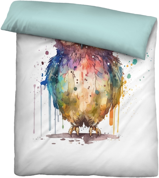 Biberna Wendebettwäsche Niko, Linon, 2 teilig, hautfreundlich, kühlend, mit Reißverschluss, ganzjährig einsetzbar, 1 St. x 135 cm x 200 cm