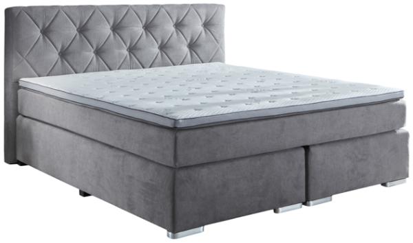 BX 2100 Baker Boxspringbetten grau