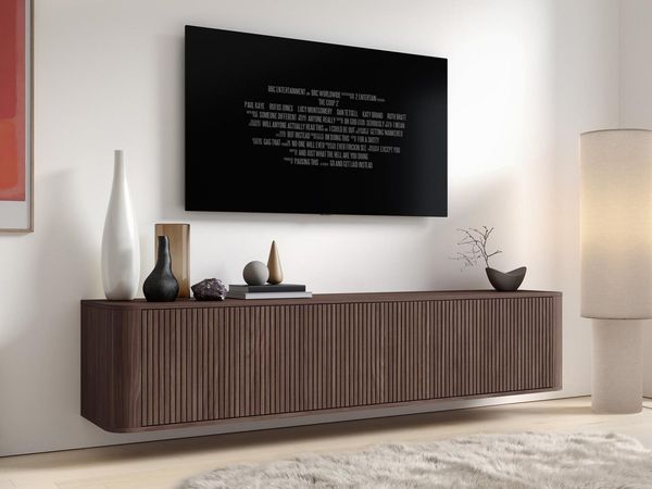 Compleo TV-Schrank modern und Japandi Design, Lowboard 200 cm breit MADE IN EU, TOPSELLER