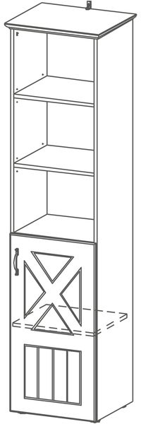 roba Standregal 'Constantin' - Holzregal für Kinderzimmer - Soft Close-Technik - Weiß Bild 7