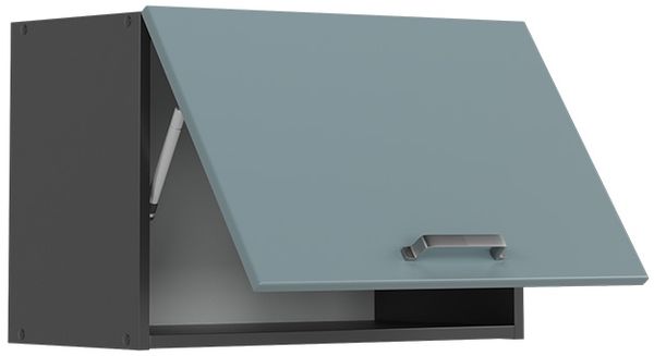Hängeschrank R-Line Blau-Grau 60 cm Flach Vicco Bild 4