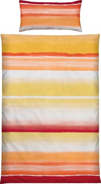 REDBEST Bettwäsche Bettwäsche, Polyester, Microfaser Streifen