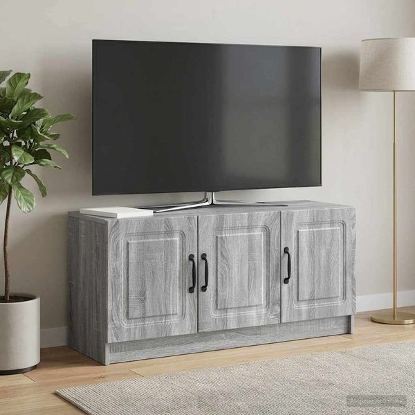 vidaXL TV-Schränk Graues Sonoma 99 x 34,5 x 47 cm Holzwerkstoff 895871