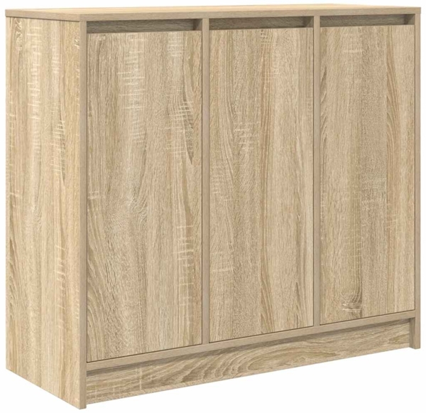 vidaXL Sideboard Sonoma-Eiche 85x34x76 cm Holzwerkstoff 861627