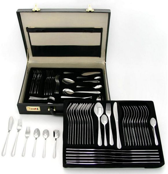 GRÄWE Besteck-Set Gräwe Besteckkoffer SALZBURG, 100-teilig für 12 Personen