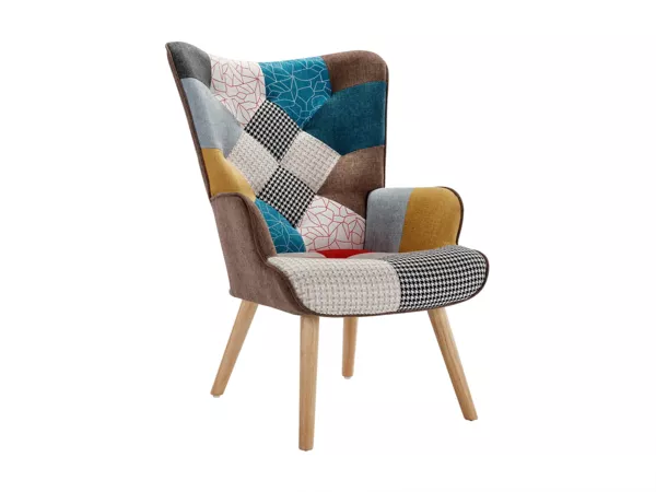 Vente-unique - VATELY Sessel Stoff #N/A - B 78 cm x H 95,5 cm x L 69 cm