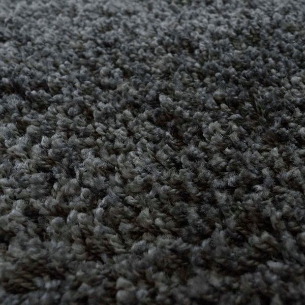 Carpet City Hochflor-Teppich Shaggi uni 500, rechteckig, Höhe: 30 mm, Shaggy-Teppich, Uni-Farben, Langflor, Weich