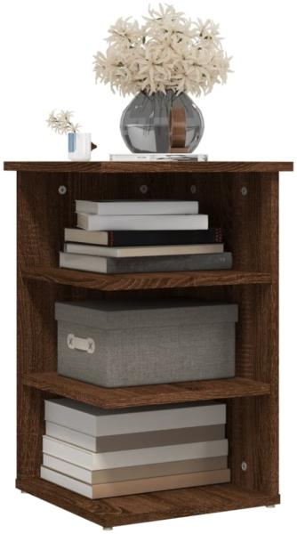 vidaXL Beistellregal Braun Eichen-Optik 35x35x55 cm Holzwerkstoff 826368