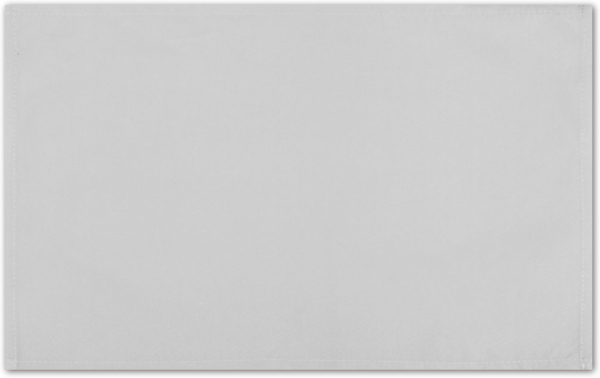 1 Stück Tischsets Platzset Tischuntersetzer Platzdeckchen Tischdeko Tischmatte Essensunterlage Maße 30x45 cm, Farbe: hellgrau - silbergrau