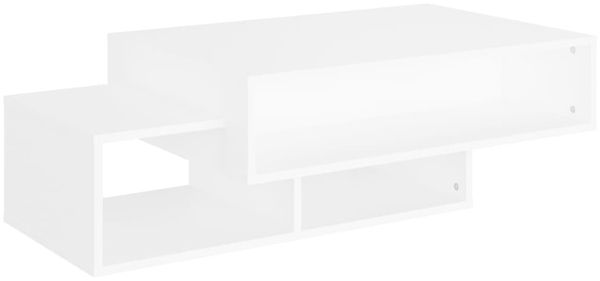 vidaXL Couchtisch Weiß 105x55x32 cm Holzwerkstoff 808522 Bild 2
