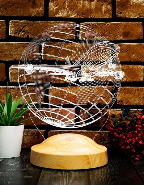 Geschenkelampe LED Nachttischlampe 3D Passagierflugzeug Reiseflugzeug Geschenke für Weltreisende, Leuchte 7 Farben fest integriert, Geschenk für Berufseinstieg, Piloten, Freunde, Kollege, Flugzeugliebhaber