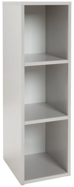 roba Seitenregal - Regal für Babyzimmer und Kinderzimmer - Ergänzung zu roba Wickelkommoden - Lichtgrau