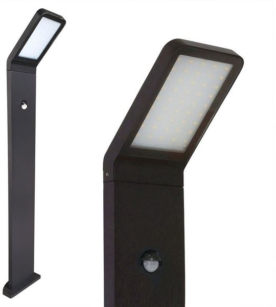 Maxkomfort Außen-Stehlampe 337-800, mit Bewegungsmelder, LED fest integriert, 3000K, Warmweiß, Außenleuchte