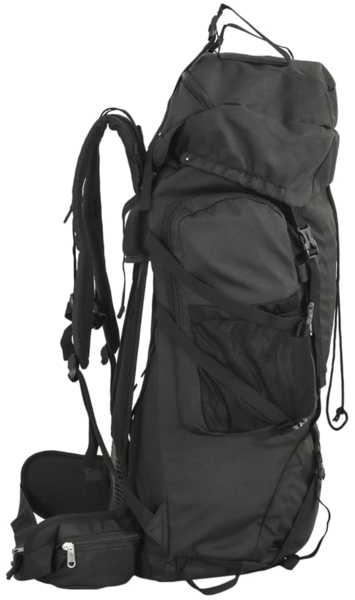 vidaXL Wanderrucksack Schwarz 60 L Oxford-Gewebe 4009960