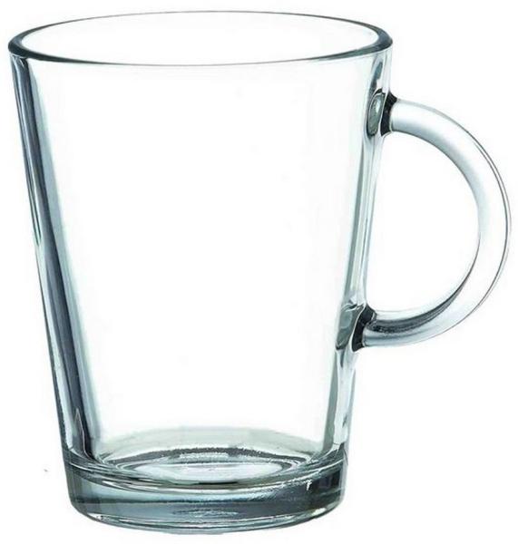 Ritzenhoff & Breker Arco Henkelbecher, Teebecher, Teetasse, Tee Becher, Kaffeetasse, Teeglas, 380 ml, 138184