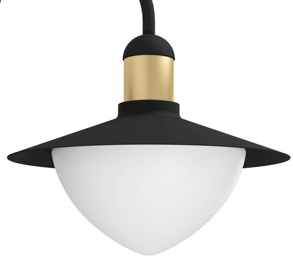Eglo 97287 Stehleuchte SIRMIONE schwarz, gold weiß L:34cm B:27cm H:120cm IP44