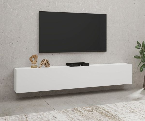 INOSIGN Lowboard Ava, Breite 180 cm, hängend und stehend montierbar, moderne grifflose TV-Kommode, TV-Schrank, TV-Board