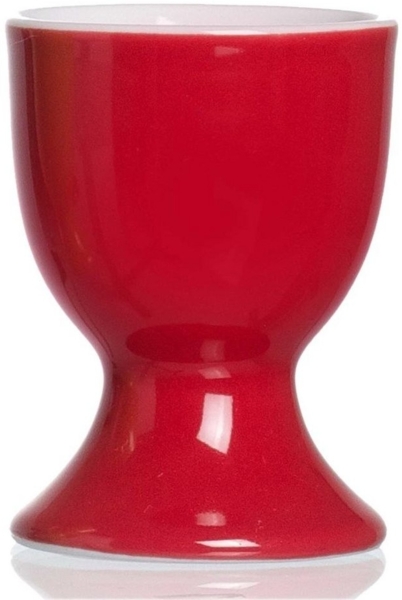 Ritzenhoff & Breker Doppio Eierbecher, Ei Becher, Eierhalter, Geschirr, Porzellan, Rot, 5 cm, 515596