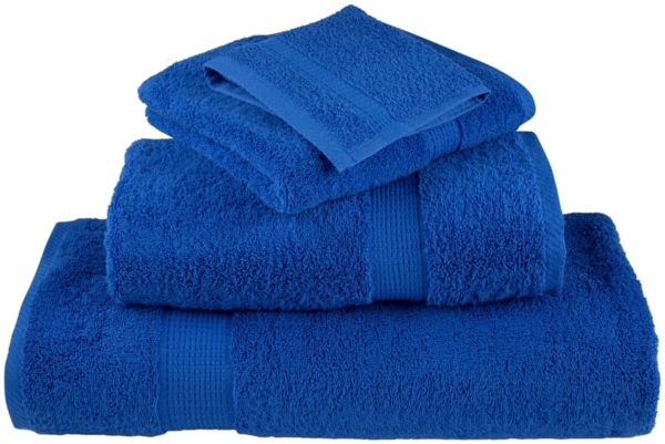 vidaXL 'SOLUND' Premium-Badetücher, 10 Stk., Blau, 100x200 cm Bild 3