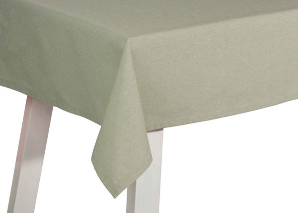 Pichler Tischdecke rund 170 cm Faro oliv 90% CO 10% PES