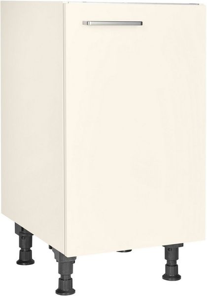 nobilia® Spülenschrank "Touch", Ausrichtung wählbar, vormontiert, in den Breiten 45 und 60 cm, mit höhenverstellbaren Sockelfüßen