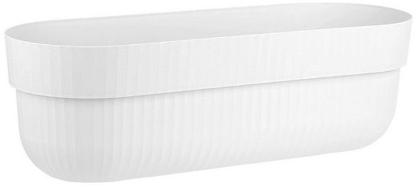 Engelland Blumenkasten mit Wasserspeicher/Drainagesystem und Abstandshalter (Vorteils-Set, 1 St), Blumentopf, 50 cm, PP-Kunststoff, Balkonkasten, länglich, formstabil