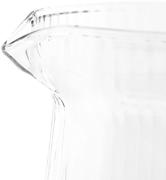 Luana El Chico Kaffeekanne aus Glas für türkischen Kaffee, 400 ml - Relief-Design Bild 2