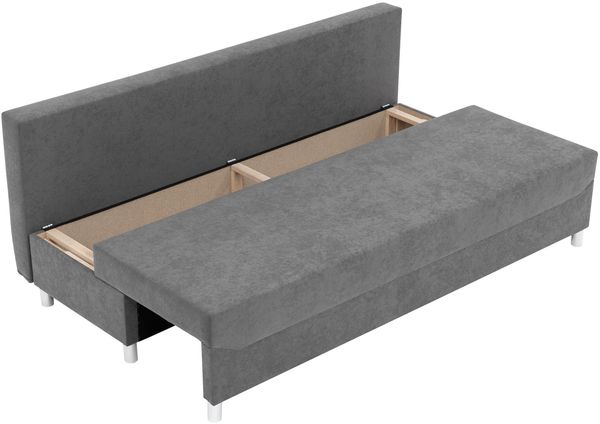 Mirjan24 'Dover' Schlafsofa, Grau, 86 x 192 x 80 cm, ohne Hocker Bild 5
