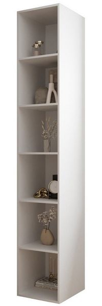 ABIKS MÖBEL Bücherregal Inova 1 Bibliothek Regal Säule, Aufbewahrungsmöbel