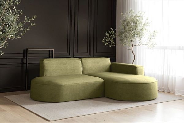 Kaiser Möbel Ecksofa Designer MODENA STUDIO L stoff Poso, Verita, Quelle, Salvador, Ecksofa, Sofa, L-Form