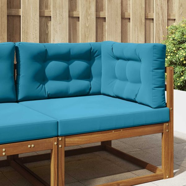 vidaXL Sofakissen für draußen 3 pcs Königsblau Polyester 900890