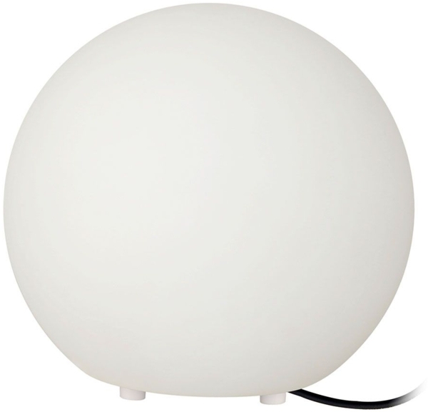 s.luce Globe pro langlebige Garten Außenkugel Weiß Weiß Ø 60cm