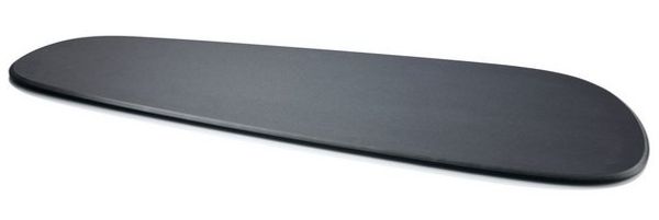 Continenta Schneidebrett Duracore, Küchenbrett, Servierbrett, Käsebrett, Holzpapierfaser, Schwarz, 64. 7x22 cm, 5325 Bild 2