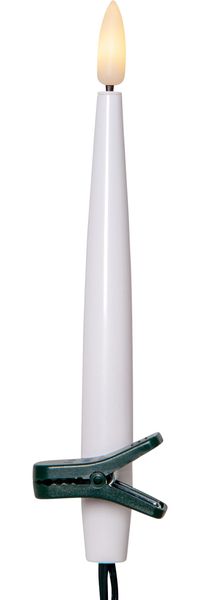 LED-Kerzenkette "Flamme", 16-tlg, ca. 15,5x750 cm