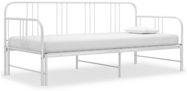 DOTMALL Metallbett Vielseitige Sofabett, mit ausziehbarer Liegefläche, 90-180x200 cm