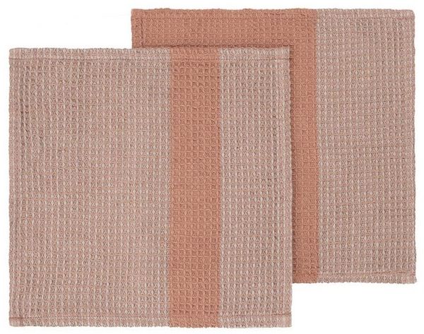 blomus Geschirrtuch Set 2 Spültücher -GANO- Küchentücher, Tücher zum Abtrocknen, (2-tlg), 2er Set, saugfähige Oberfläche, Bio-Baumwolle