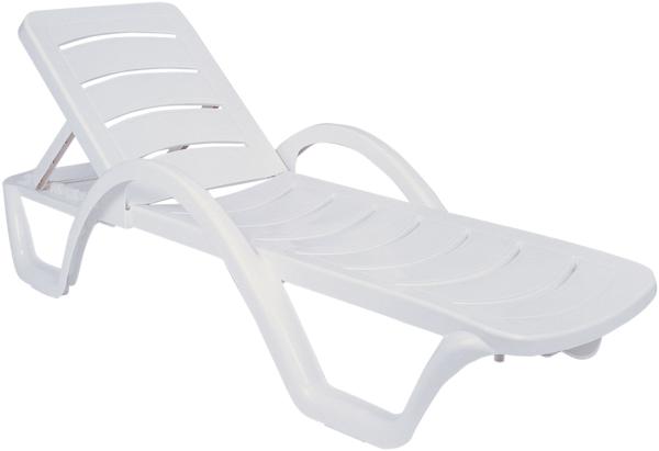 CLP 10er Set Sonnenliege Havana,weiß